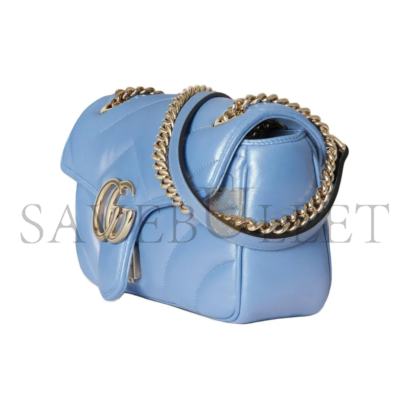 GUCCI GG MARMONT SMALL SHOULDER BAG 443497 (26*15*7cm)